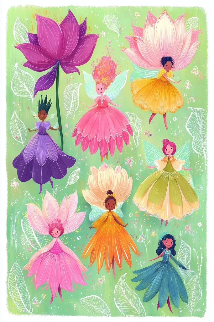 Petal Pixies' by Melissa King