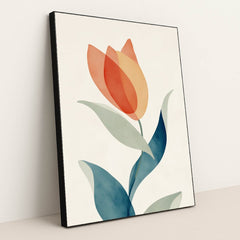 Petal Study by Aria Sol - Black Frame Stretchiez