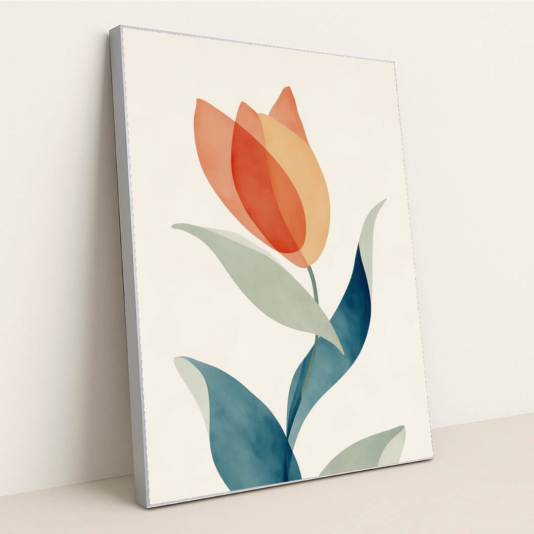 Petal Study by Aria Sol - Silver Frame Stretchiez