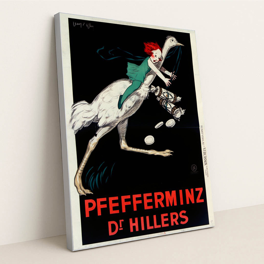 Pfefferminz Dr Hillers (1927) by Jean d'Ylen - Silver Frame Stretchiez
