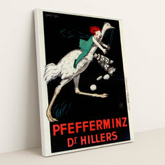 Pfefferminz Dr Hillers (1927) by Jean d'Ylen - White Frame Stretchiez
