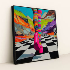 Platform Stride by Remi Kaze - Black Frame Stretchiez