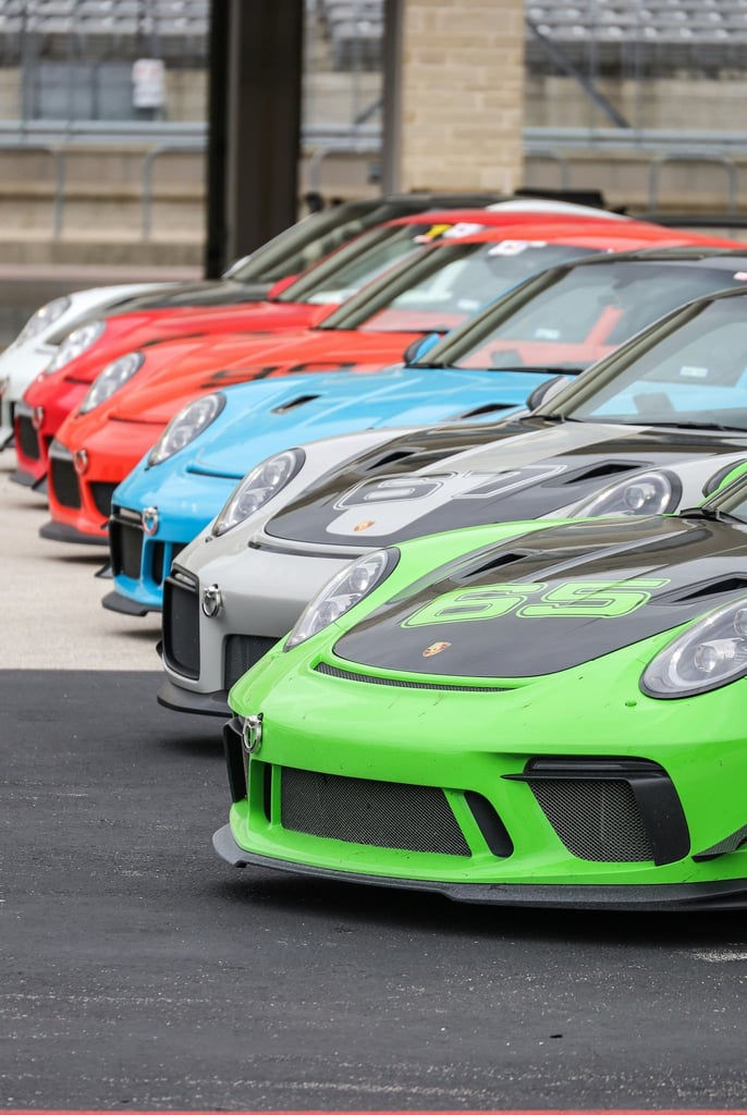Porsche 911 GT3 Cup Lineup by Wes Tindel