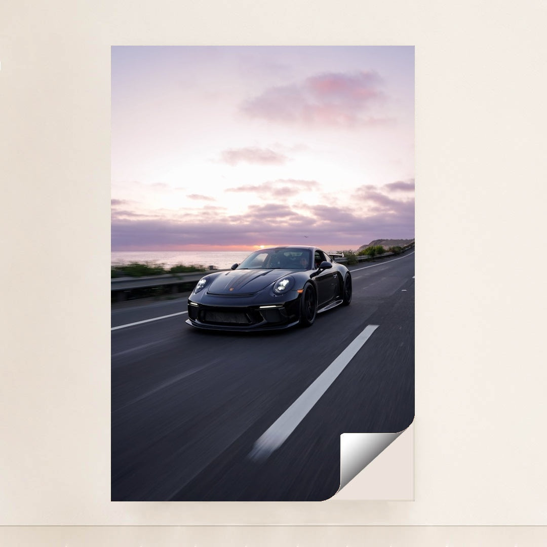 Porsche 911 GT3 Sunset Drive by Nikki Antunovich - Peeliez