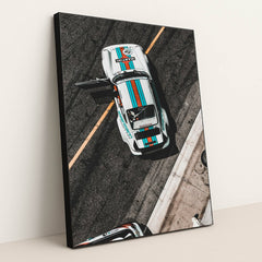Porsche 911 in Tri-Tone Flair by Viktor Theo - Black Frame Stretchiez