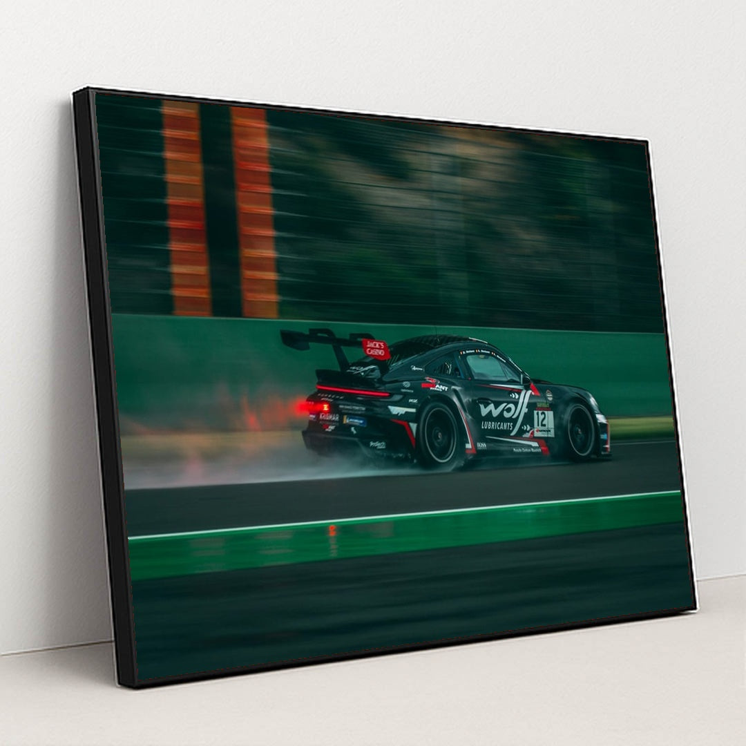 Porsche GT3 Cup at Full Speed by Appic - Black Frame Stretchiez