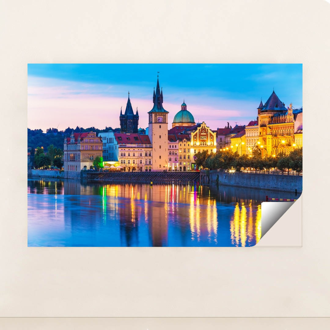 Prague's Old Town by Anonymous - Peeliez