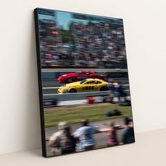 Pro Stock Camaro Launch by eloy carrasco - Black Frame Stretchiez