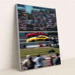 Pro Stock Camaro Launch by eloy carrasco - Silver Frame Stretchiez