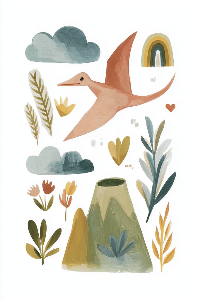 Pterodactyl's Glide by Melissa King