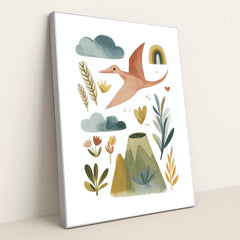 Pterodactyl's Glide by Melissa King - Silver Frame Stretchiez