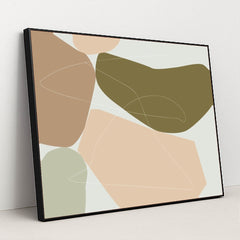 Quiet Composition by David Palma - Black Frame Stretchiez