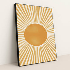 Rays of Warm Sun by Sarah Jones - Black Frame Stretchiez