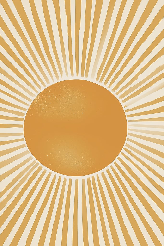 Rays of Warm Sun by Sarah Jones