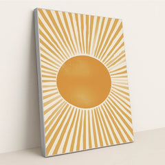 Rays of Warm Sun by Sarah Jones - Silver Frame Stretchiez