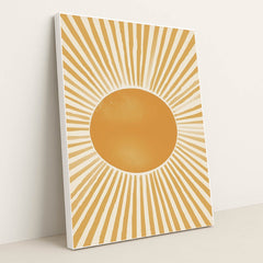 Rays of Warm Sun by Sarah Jones - White Frame Stretchiez