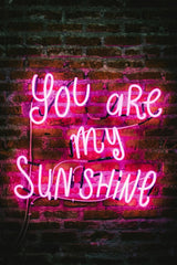 You are my sunshine neon sign by Let's go Together