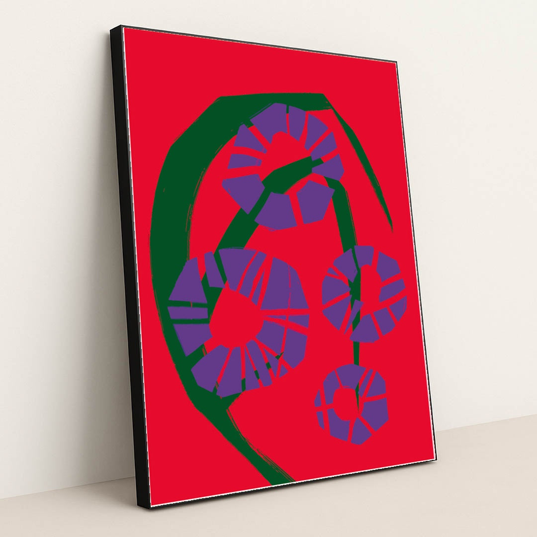 Red Revival by Anonymous - Black Frame Stretchiez