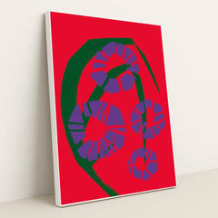 Red Revival by Anonymous - White Frame Stretchiez