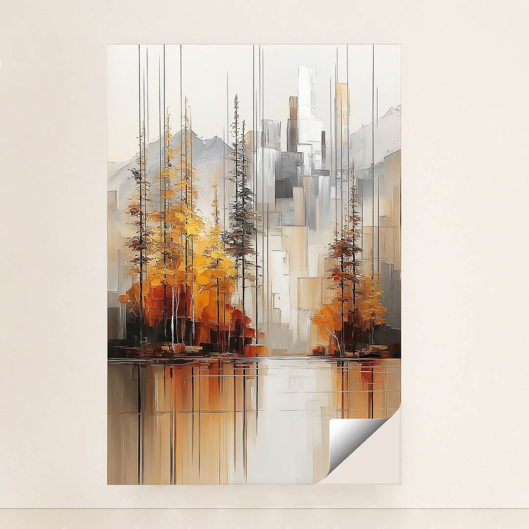 Reflections of Autumn by Damian Chan - Peeliez