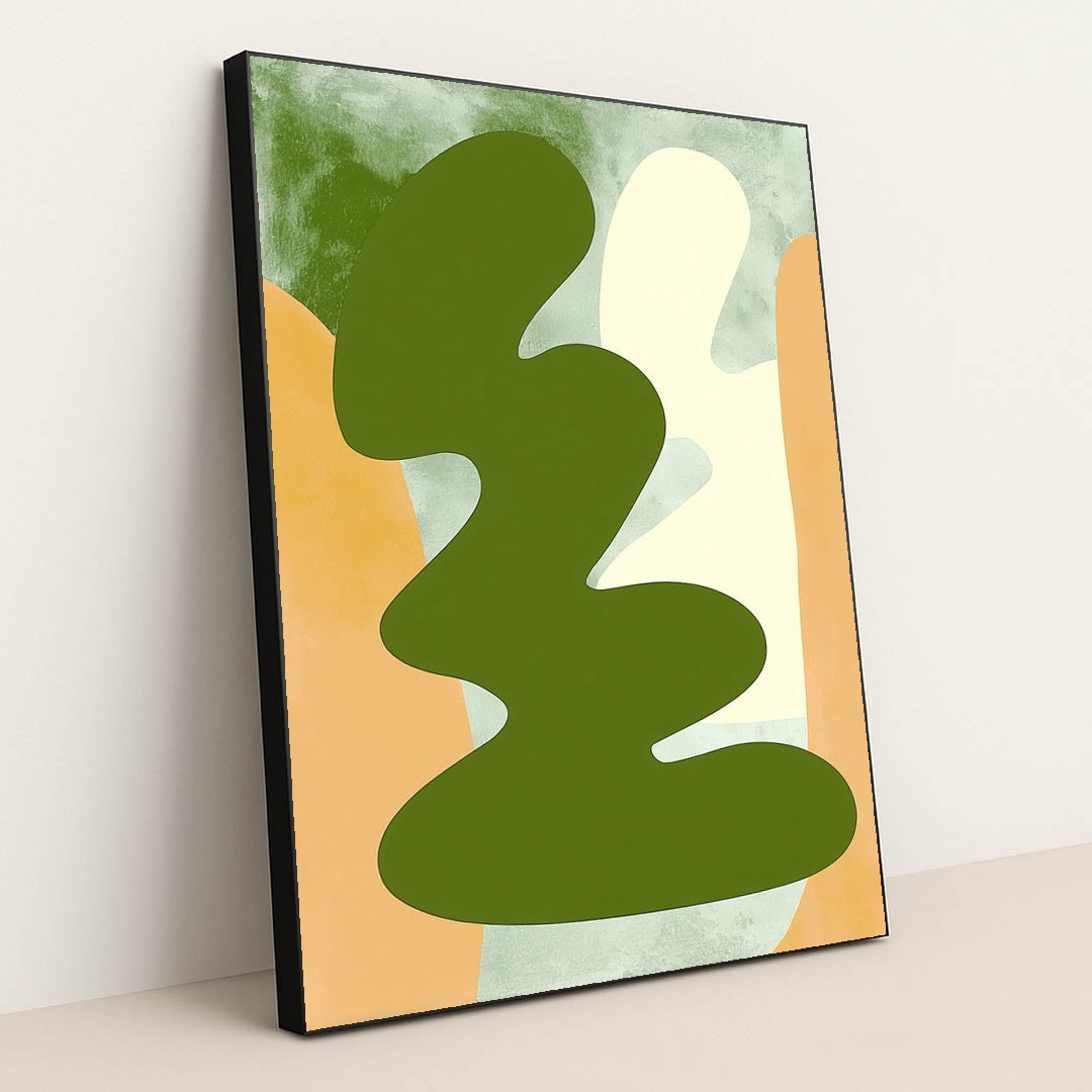 Resting Shapes by Wall Gusto™ - Black Frame Stretchiez