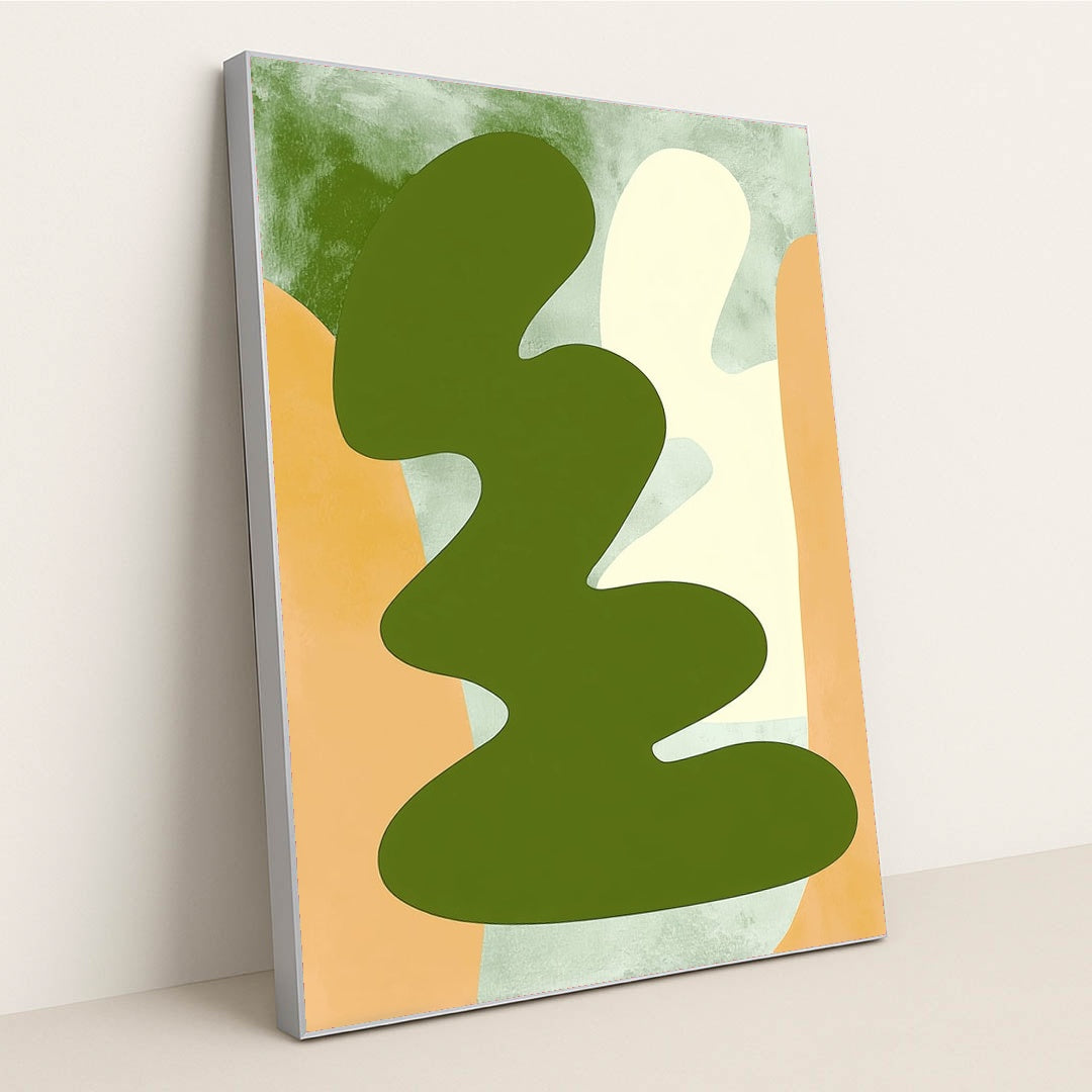 Resting Shapes by Wall Gusto™ - Silver Frame Stretchiez