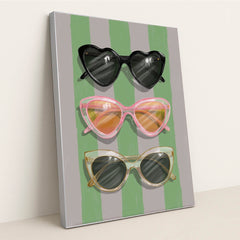 Retro Specs by Lila Thorne - Silver Frame Stretchiez