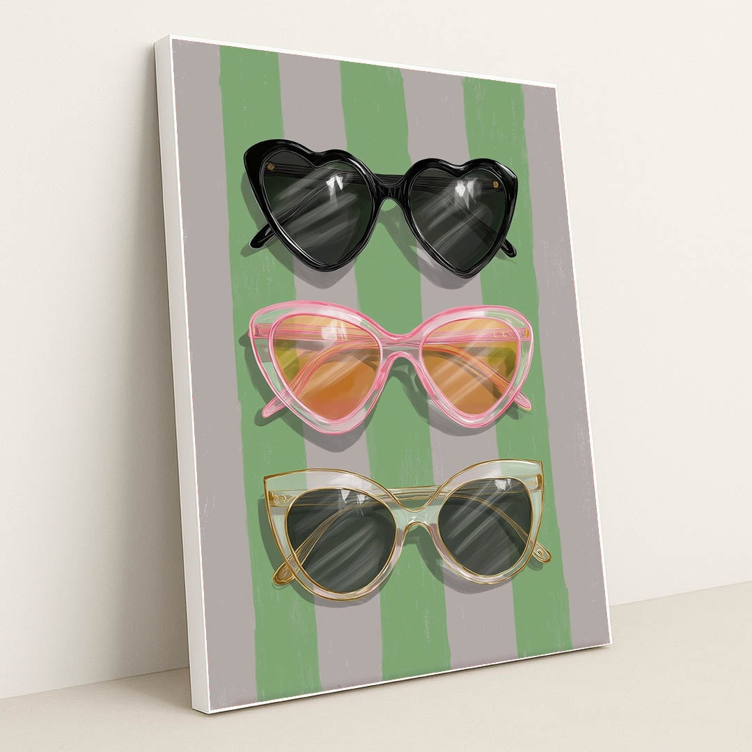 Retro Specs by Lila Thorne - White Frame Stretchiez