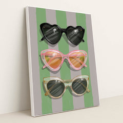 Retro Specs by Lila Thorne - White Frame Stretchiez