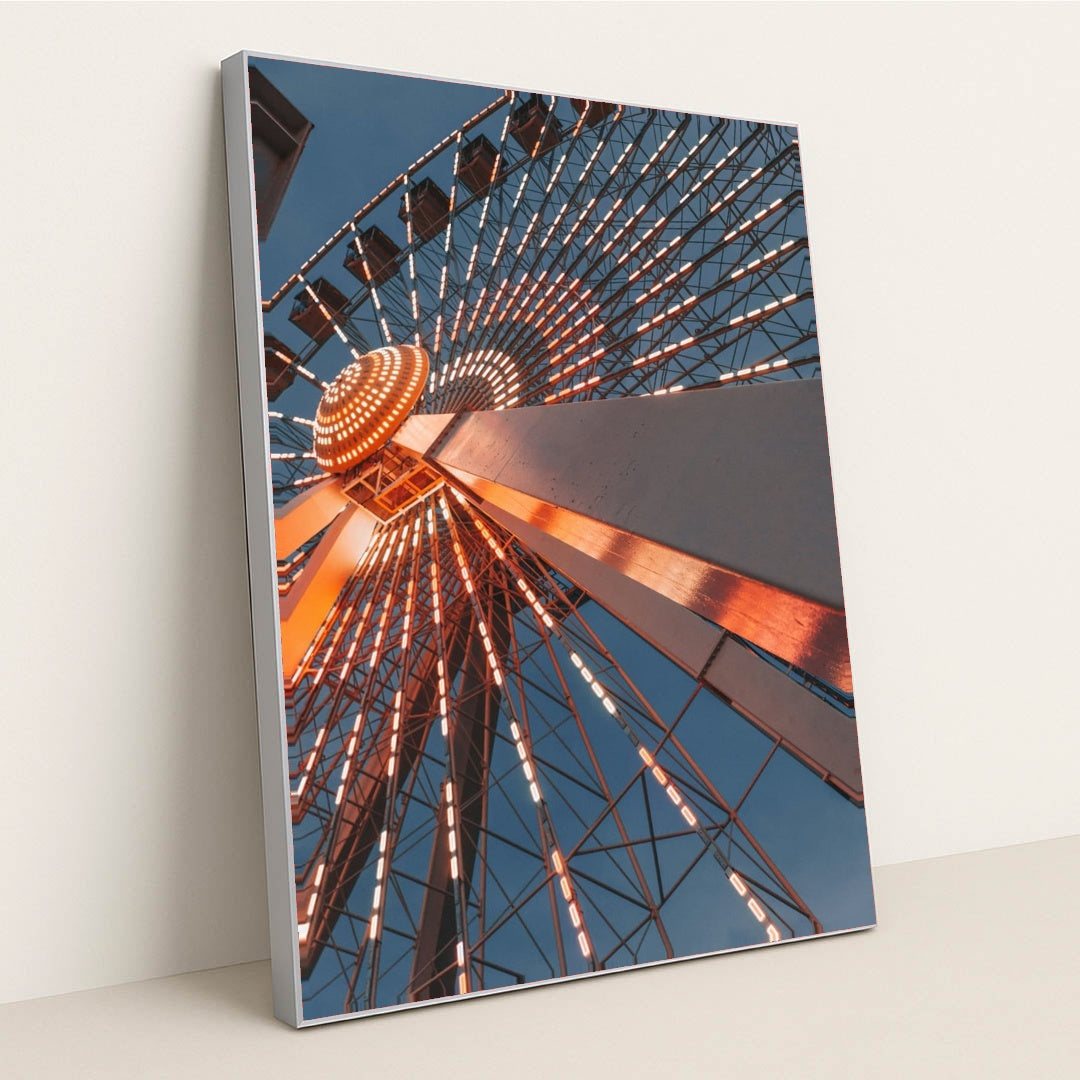 Round & Round by Ethan Hoover - Silver Frame Stretchiez