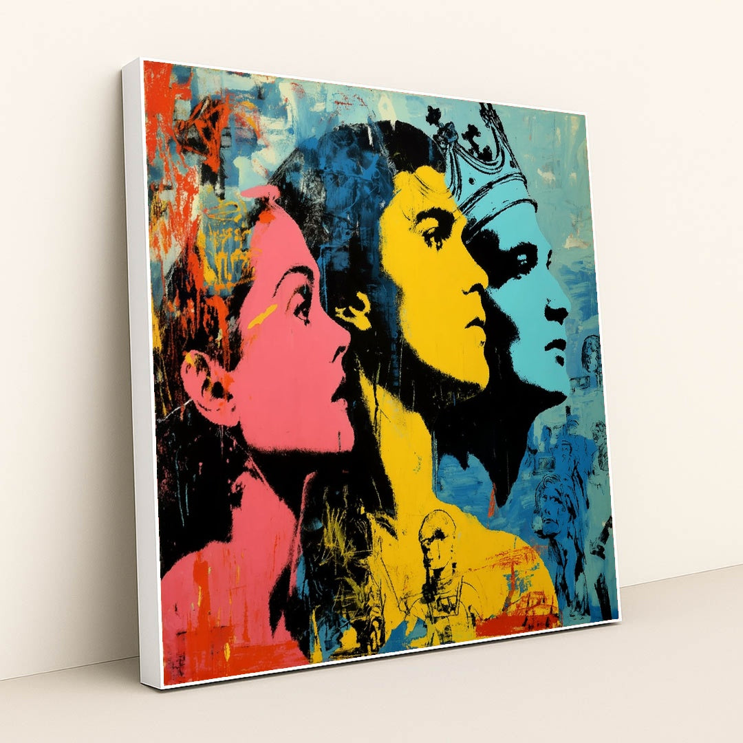 Royal Static by CB Designs - White Frame Stretchiez