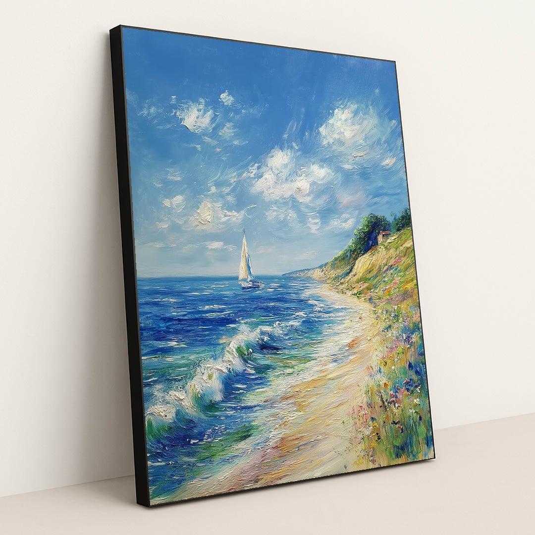 Sail Away by Jade Morgan - Black Frame Stretchiez