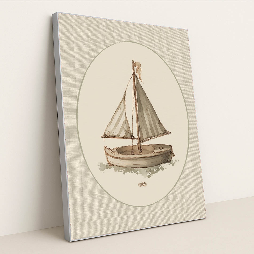 Sailing to Dreamland by Anna Stone - Silver Frame Stretchiez
