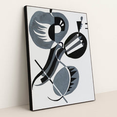 Sans Titre (1934) by Wassily Kandinsky - Black Frame Stretchiez