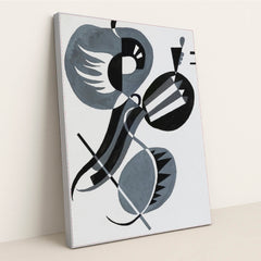 Sans Titre (1934) by Wassily Kandinsky - Silver Frame Stretchiez