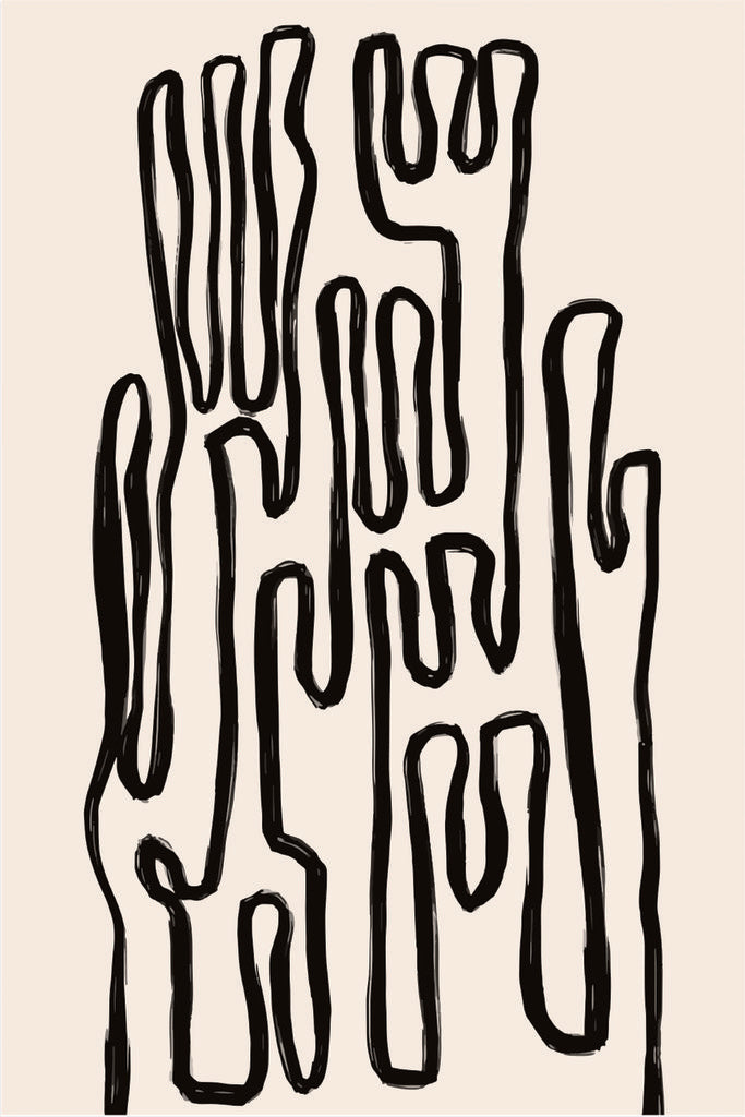 Nordic Boho-Inspired Shapes & Soft Color Palette by Tyler Jacobs