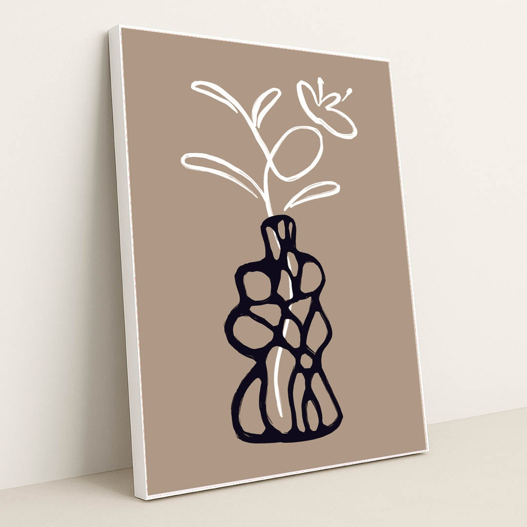 Scandinavian for Contemporary Spaces by Tyler Jacobs - White Frame Stretchiez