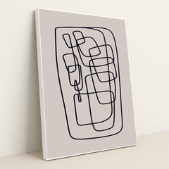 Minimalistic Scandinavian Poster Collection by Tyler Jacobs - White Frame Stretchiez