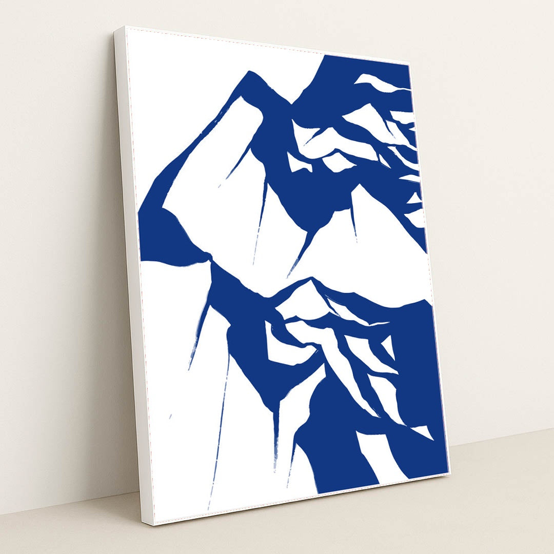 Scandinavian Vector Print Set No. 48 by Anonymous - White Frame Stretchiez