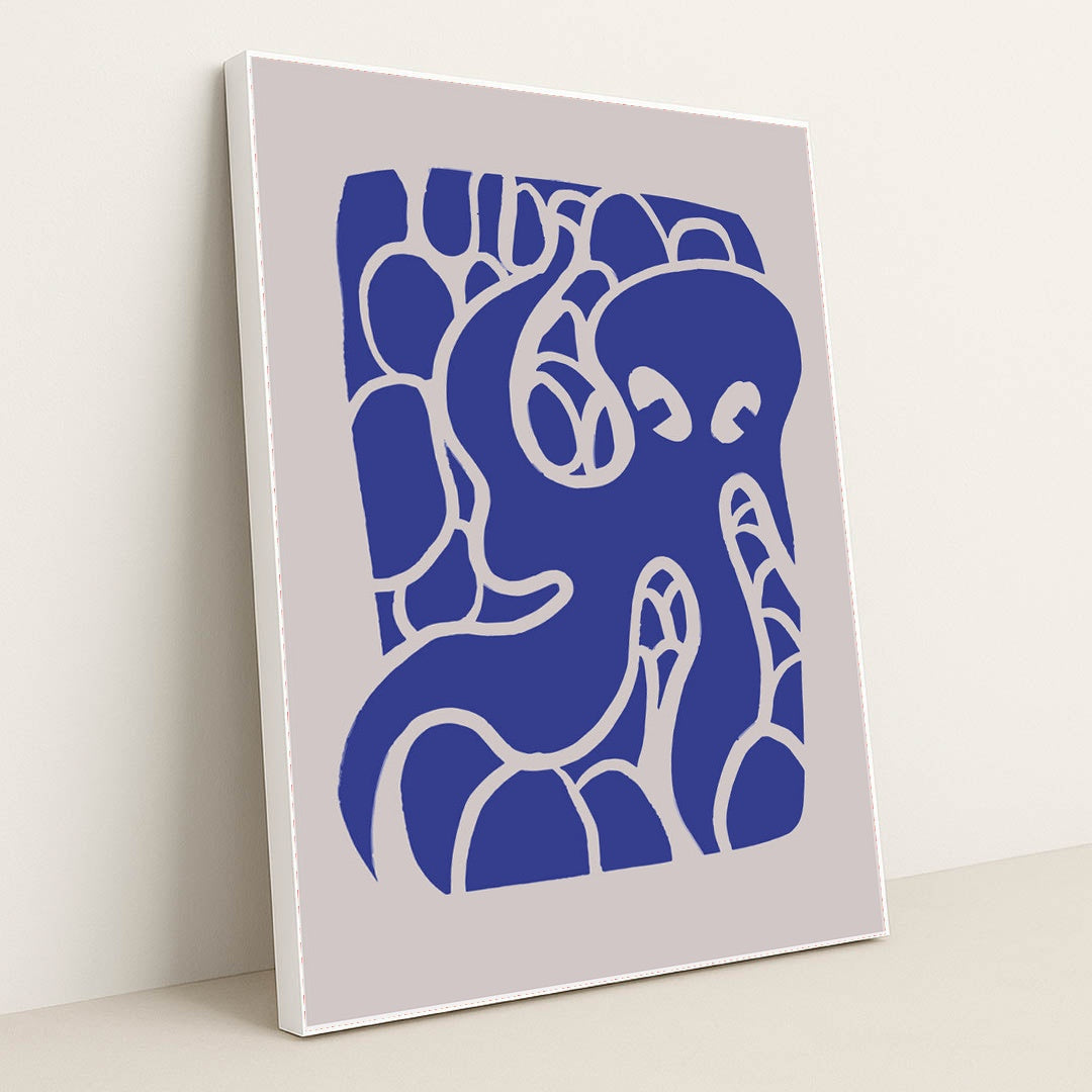 Scandinavian Vector Print Set No. 49 by Anonymous - White Frame Stretchiez