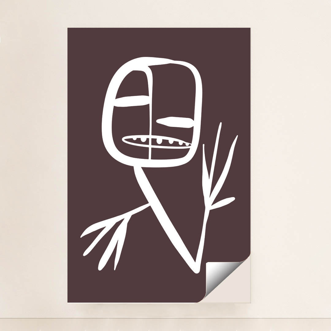 Nordic Canvas with Intricate Shapes and Earthy Tones by Tyler Jacobs - Peeliez
