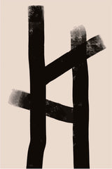 Scandinavian Abstract Paint with Clean Lines & Muted Tones by Tyler Jacobs