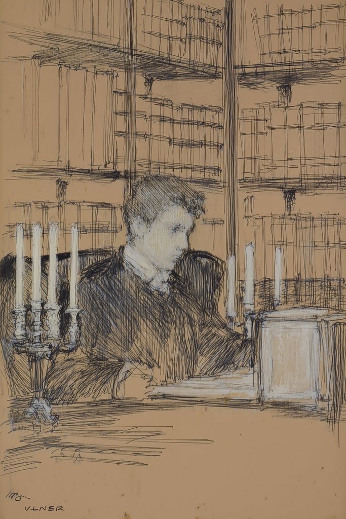 Scholar’s Vigil by Seven Akins