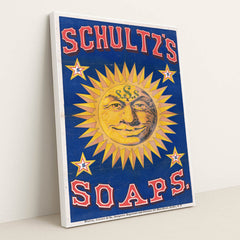 Schultz’s soaps (1890) by Anonymous - White Frame Stretchiez