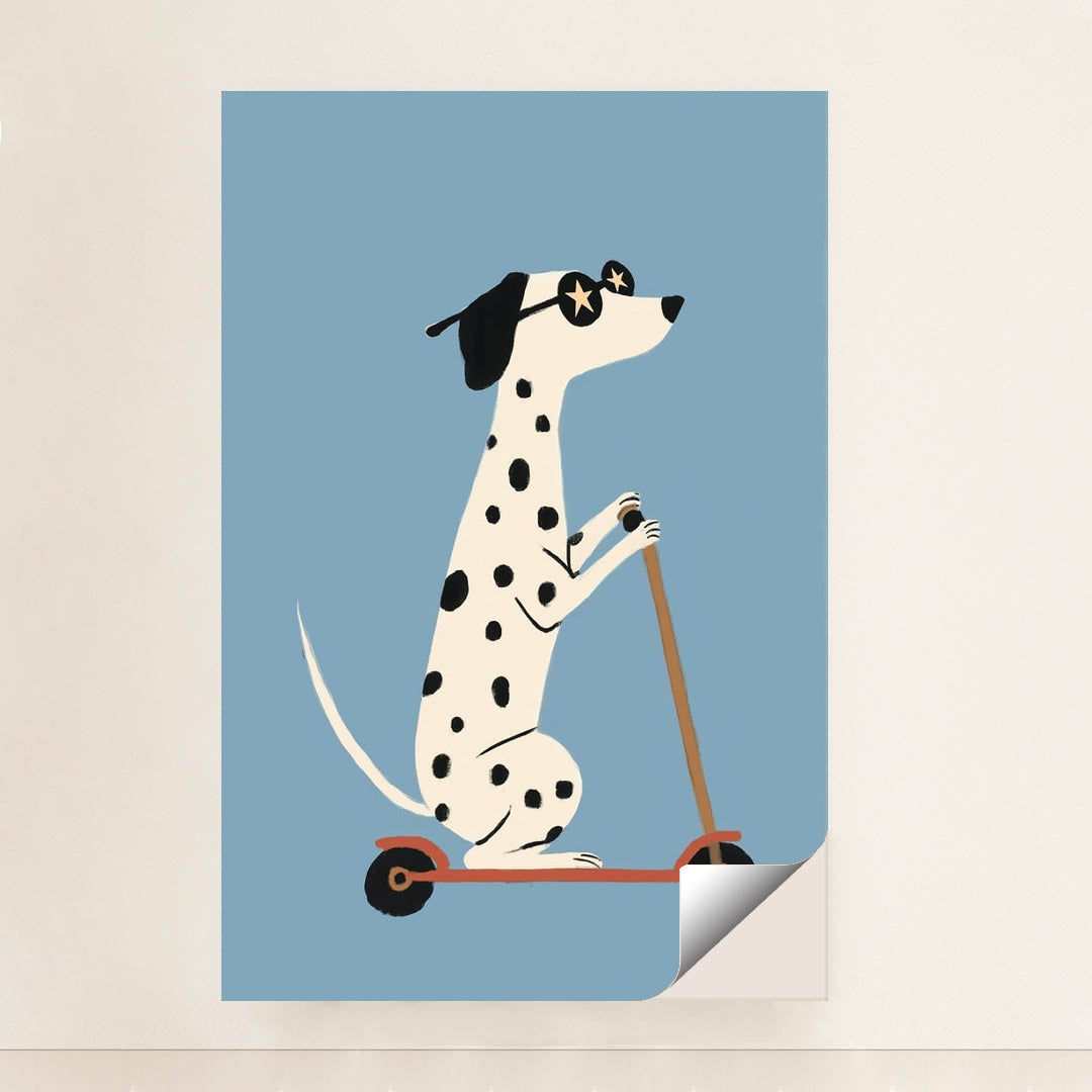 Scooter Pup by Melissa King - Peeliez
