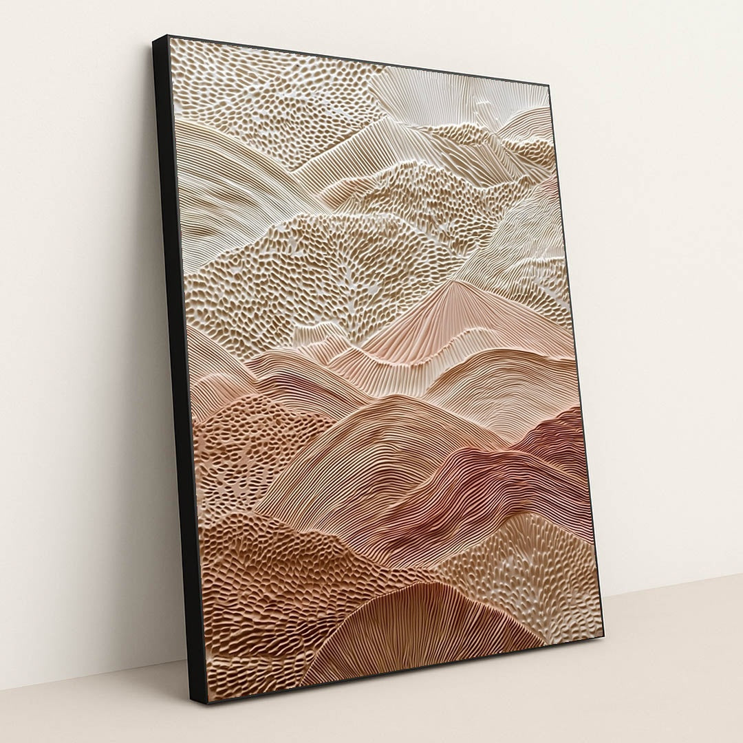 Sculpted Horizon by Sarah Jones - Black Frame Stretchiez