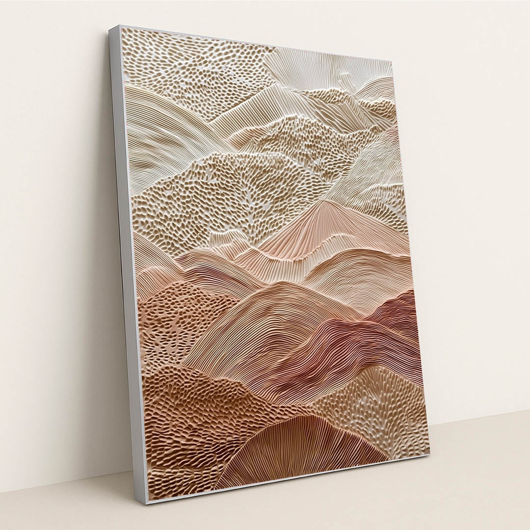 Sculpted Horizon by Sarah Jones - Silver Frame Stretchiez