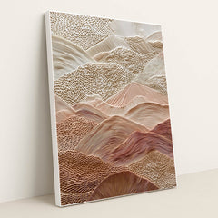 Sculpted Horizon by Sarah Jones - White Frame Stretchiez
