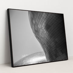 Sculpted Steel Flow by Cat Han - Black Frame Stretchiez