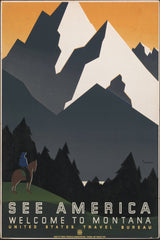 See America. Welcome to Montana (1936) by Martin Weitzman